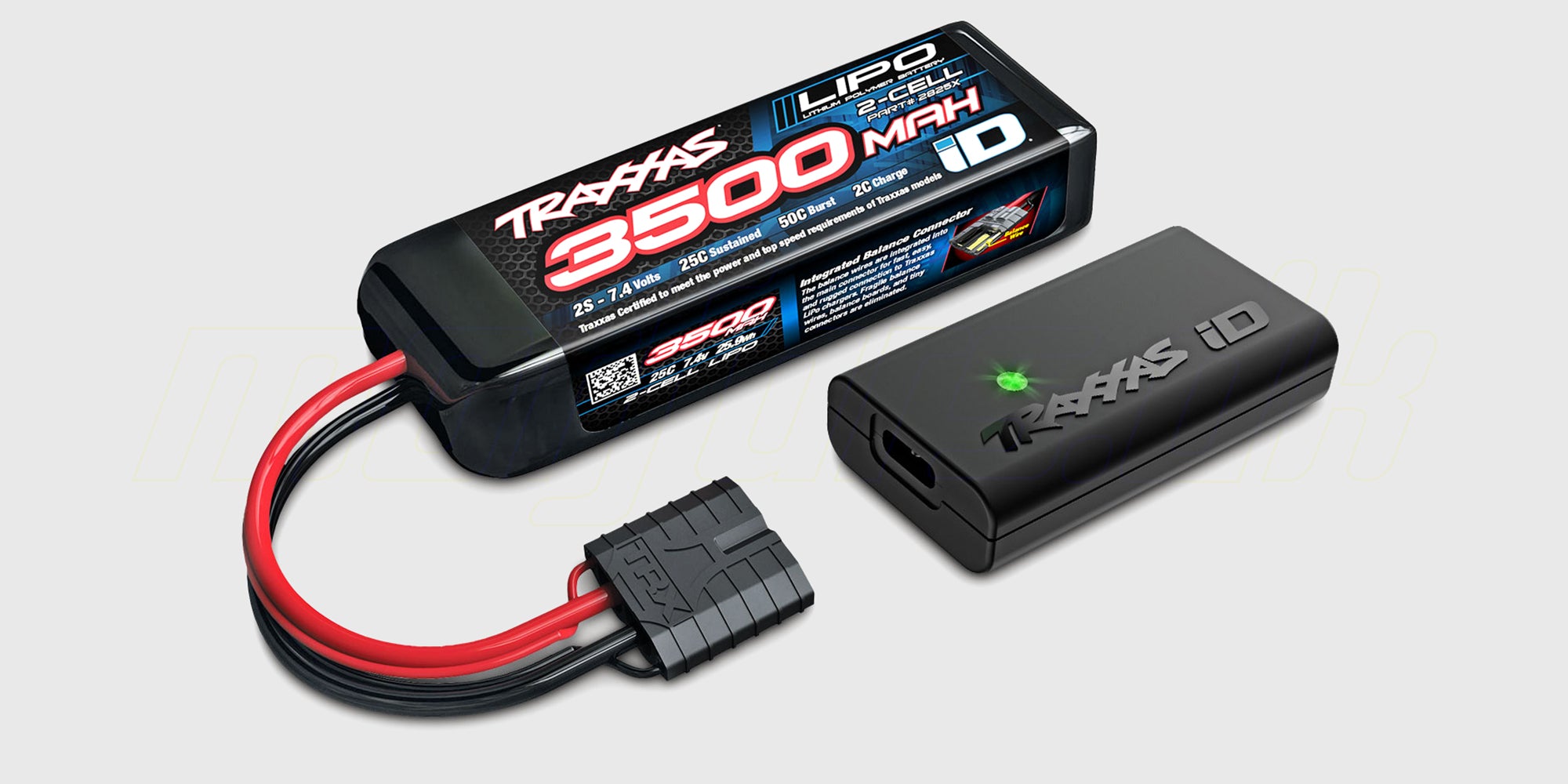 Kraftig Mini Maxx med 3500mAh LiPo batteri og USB-C opladning.