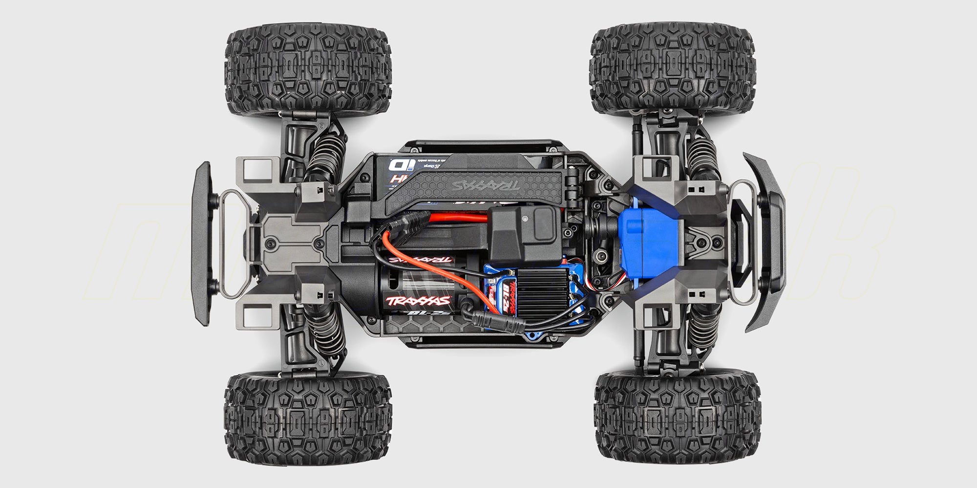 Vandtæt Mini Maxx fra Traxxas, klar til alle årstider og terræner.