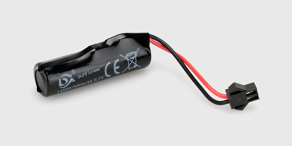 14500 Li-ion 3,7V 500mAh (SMP)
