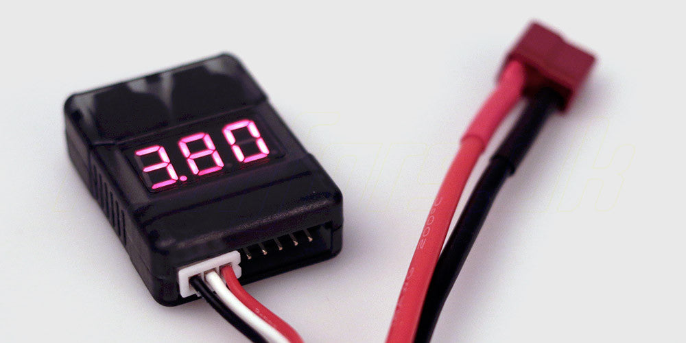 LiPo Buzzer med display