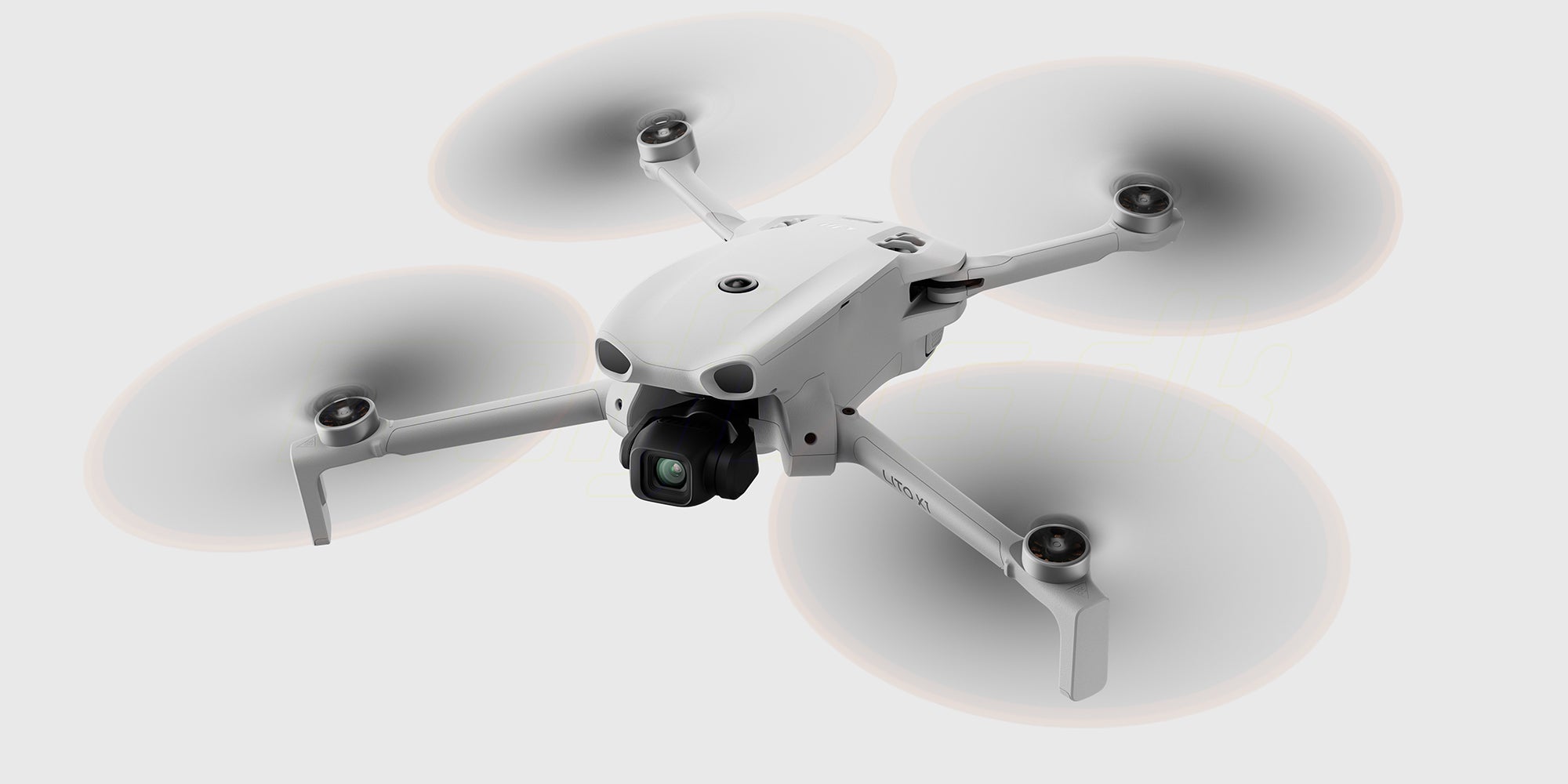 DJI Lito X1 i luften med propellerne i fuld fart