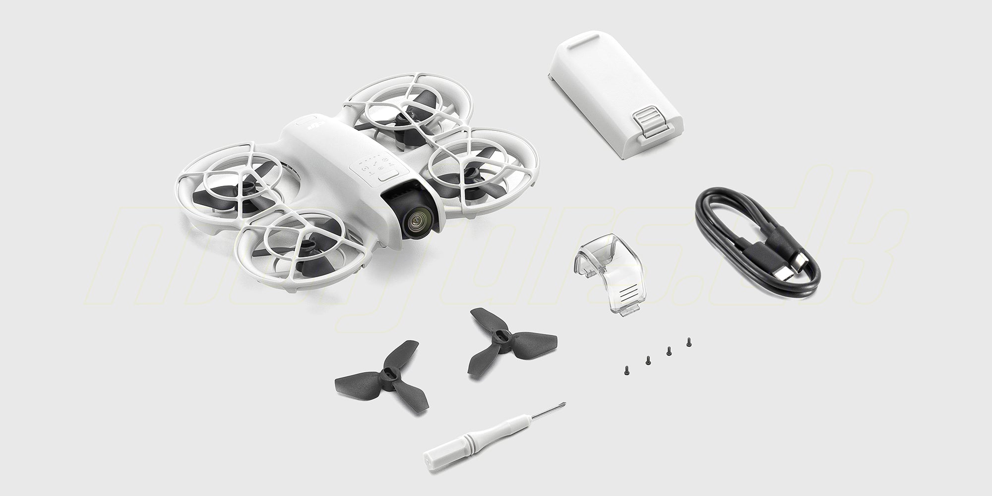 DJI Neo drone i luftrum - avanceret GPS sikrer hjemvenden