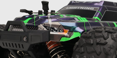 Detaljeret nærbillede af Hurricane Brushless