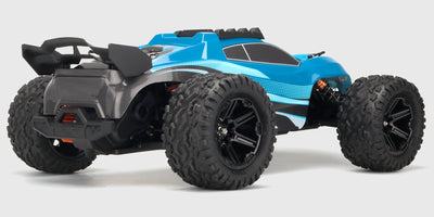 Lille blå hobbyhammer til finmekanik og præcisionsarbejde på fjernstyrede biler.