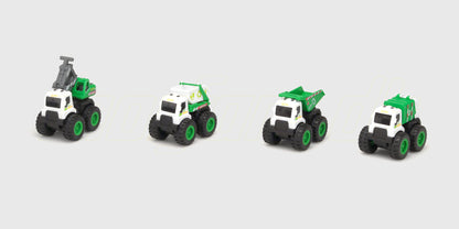 Micro Monster Friktions Bil