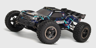 Sort og blå Tracker Brushless monster truck