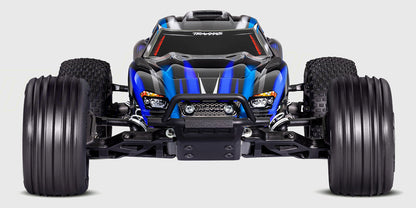 Kraftfuld Traxxas Rustler Brushless med justerbar topfart og solidt chassis