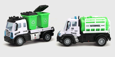 Lille rød mikro fjernstyret bil med realistiske detaljer og små gummidæk til indendørs ræs.